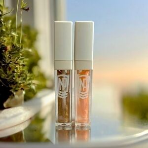 2x Lip Gloss NAPOLEON PERDIS Glossy Lip Wand LipColor Dallas & Cairo Lipglosses